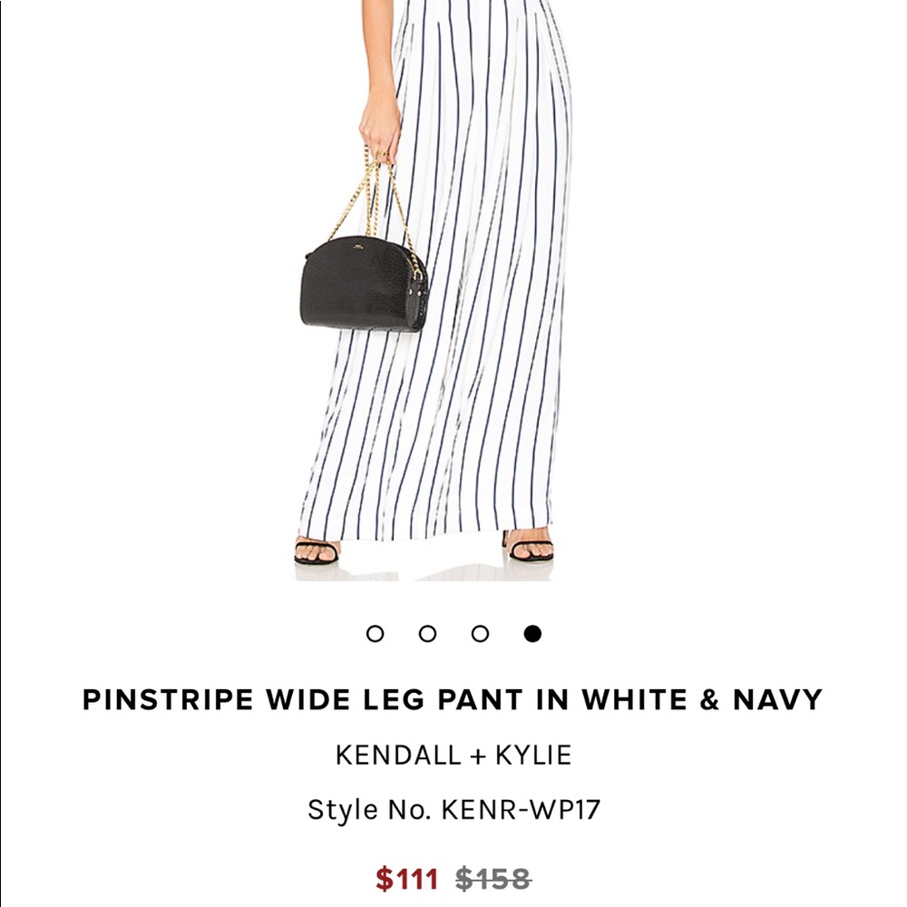 Kendal & Kylie wide leg pants